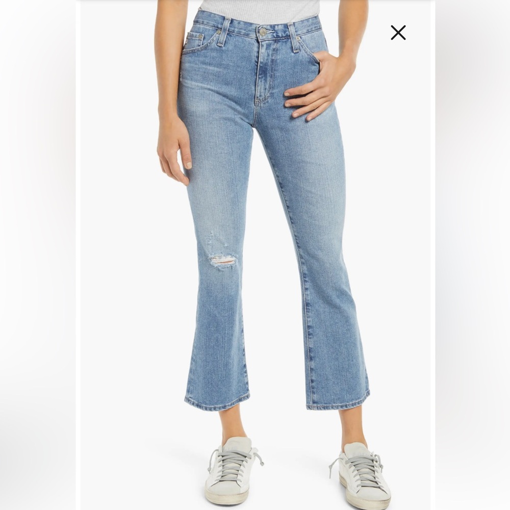 AG Denim Jeans Size 26 The Jodi Crop 22 years succession Medium Wash High Rise